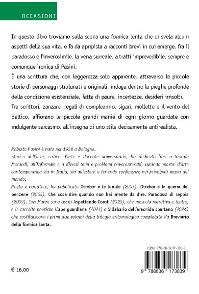 Pasini - Breviario della formica lenta