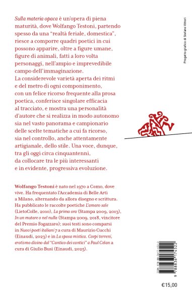 Testoni - Sulla materia opaca