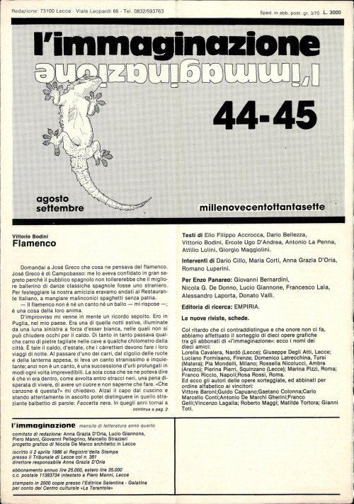 l'immaginazione 44-45