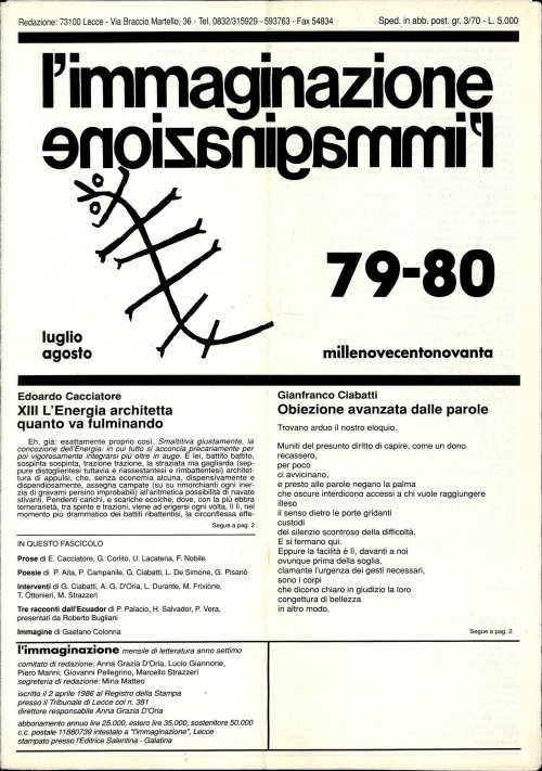 l'immaginazione 79-80