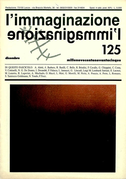 l'immaginazione 125